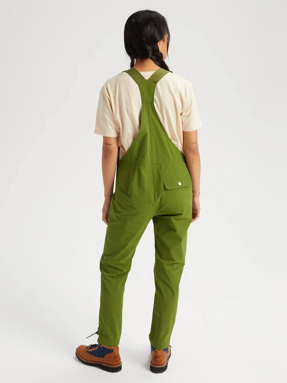 Burton Olive Green Chaseview Overalls - Picture 11 of 16